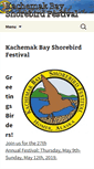 Mobile Screenshot of kachemakshorebird.org