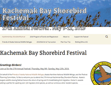 Tablet Screenshot of kachemakshorebird.org
